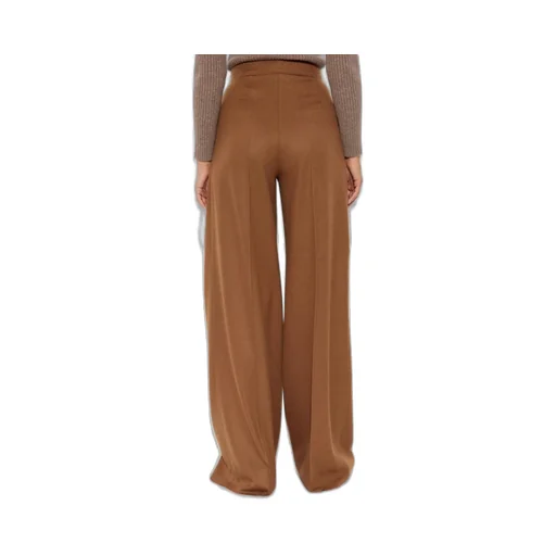 Max Mara Borneo Pleated Wide-Leg Trousers