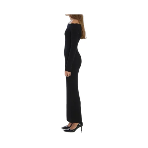 Max Mara Arnes Off-Shoulder Maxi Dress