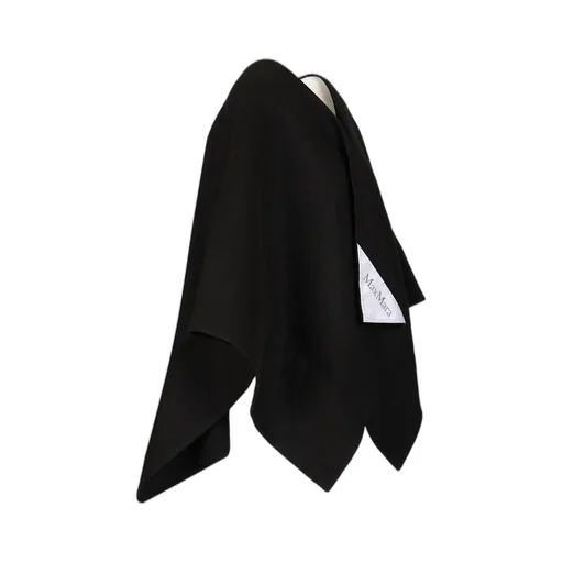 Max Mara Serra Logo Patch Cape