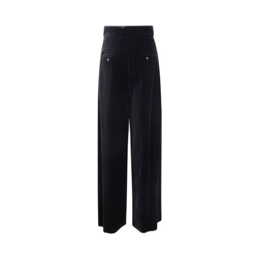 Max Mara Bratto1234 Velvet Wide-Leg Trousers