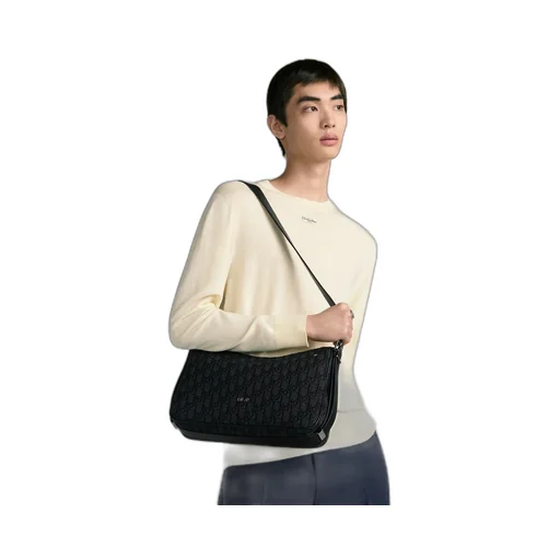 Medium Dior Slider Zipped Hobo Bag