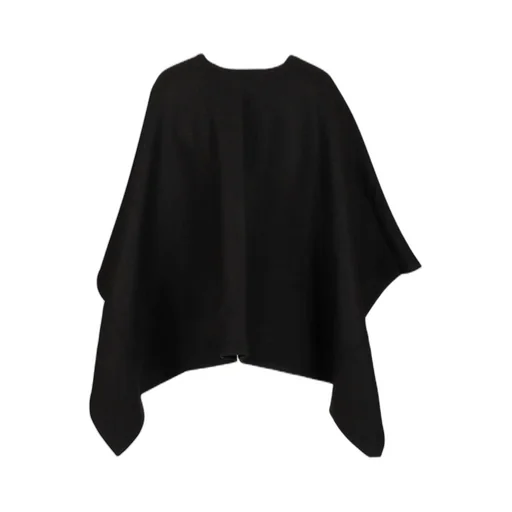 Max Mara Serra Logo Patch Cape