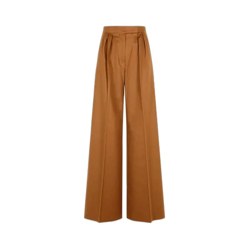 Max Mara Borneo Pleated Wide-Leg Trousers