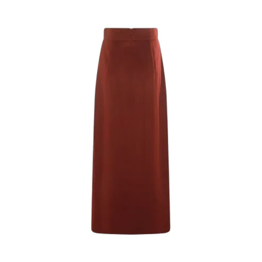 Max Mara Zattera Pleated Maxi Skirt