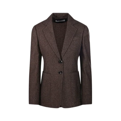Max Mara Collared Button-Up Jacket