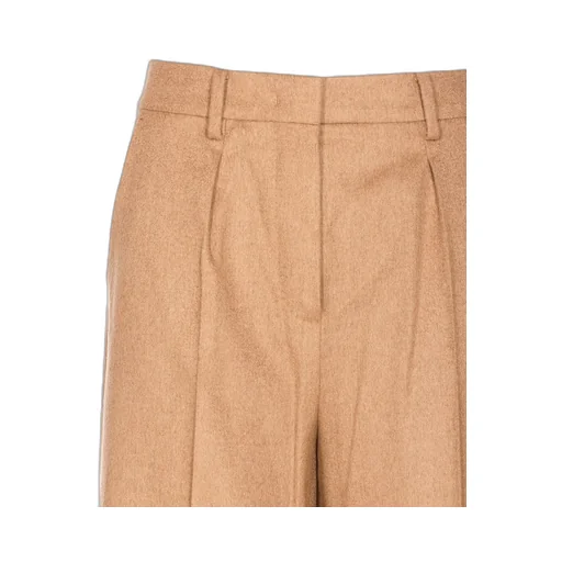 Max Mara Carbone Pleated Trousers