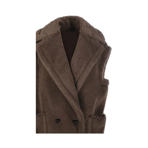 Max Mara Bormida Double-Breasted Gilet