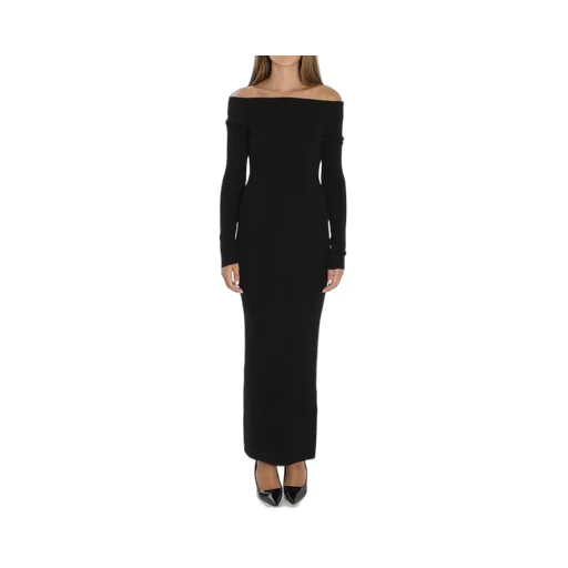 Max Mara Arnes Off-Shoulder Maxi Dress