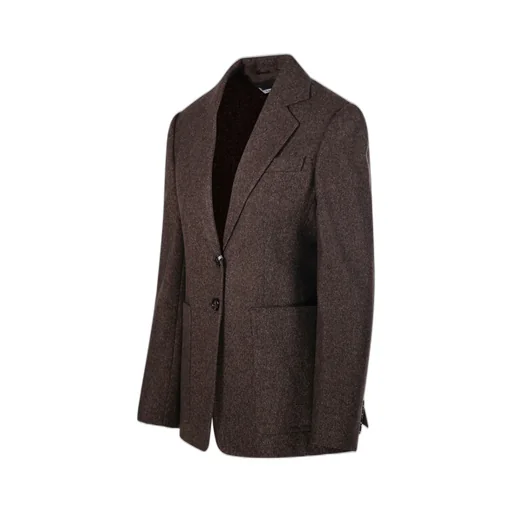 Max Mara Collared Button-Up Jacket