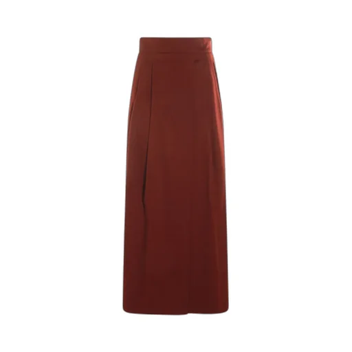 Max Mara Zattera Pleated Maxi Skirt