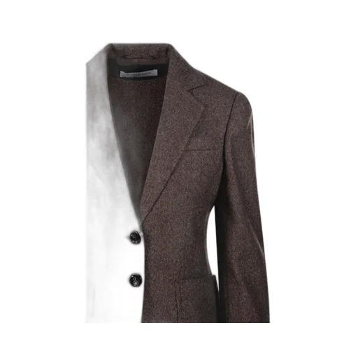 Max Mara Collared Button-Up Jacket