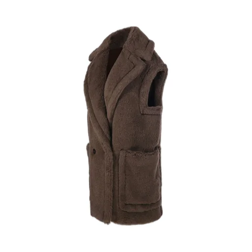 Max Mara Bormida Double-Breasted Gilet