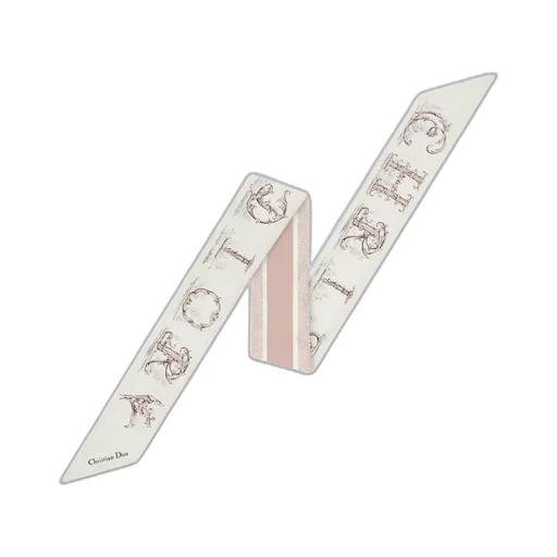 Dior Alphabet Mitzah Scarf