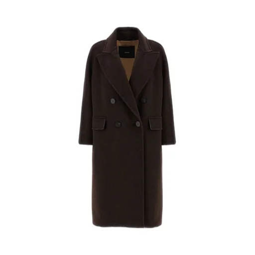 Max Mara Angus Double-Breasted Oversized Coat