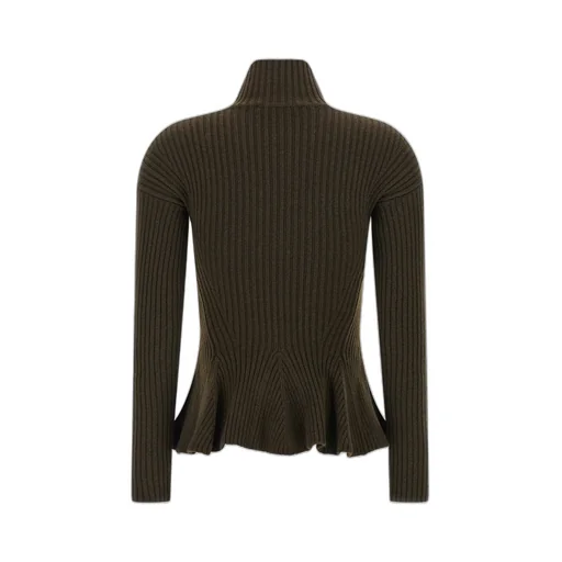 Max Mara Bolsena Turtleneck Peplem Jumper