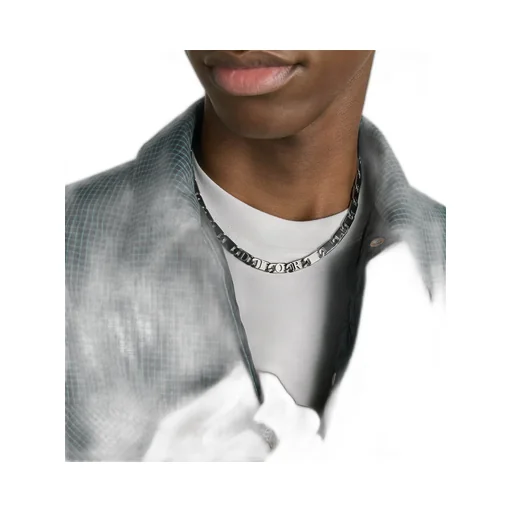 Dior Contrast Chain Link Necklace