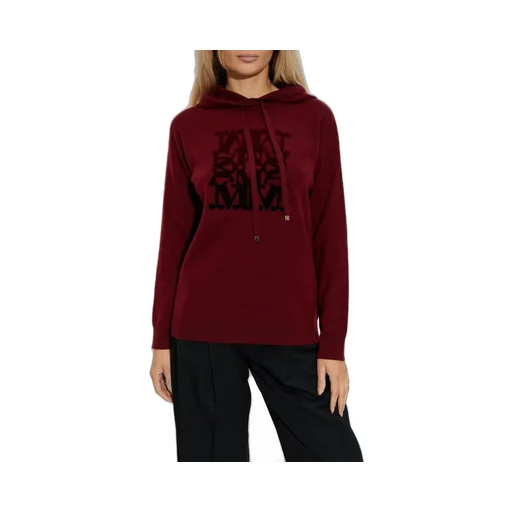 Max Mara Taddeo Drawstring Knitted Hoodie