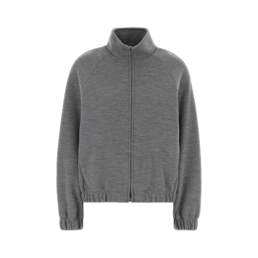 Max Mara Frine High-Neck Zipped Sweatshirt