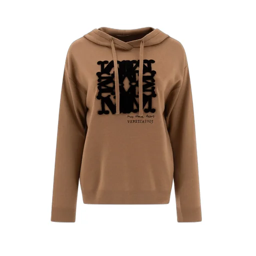 Max Mara Drawstring Long-Sleeved Hoodie