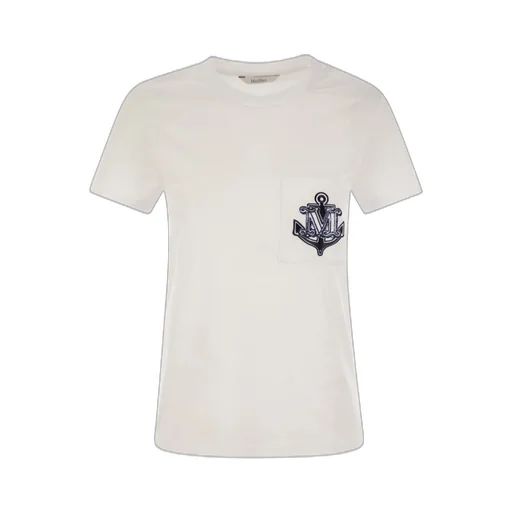 Max Mara Acacia Straight Hem Crewneck T-Shirt
