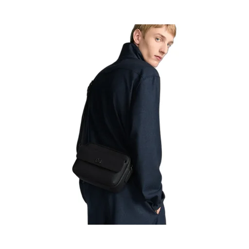 Cd Icon Zipped Messenger Bag