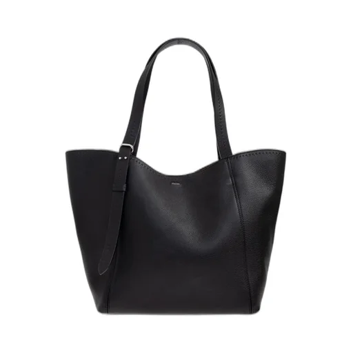 Max Mara Buckle Detailed Tote Bag