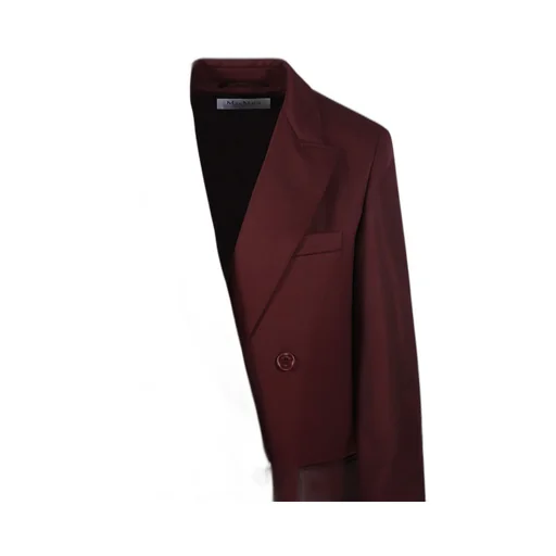 Max Mara Double Breasted Button-Up Blazer