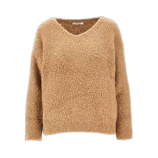 Max Mara Pantera V-Neck Long-Sleeved Jumper