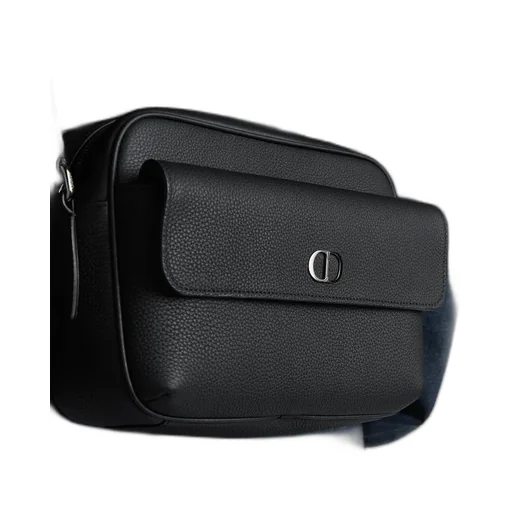 Cd Icon Zipped Messenger Bag