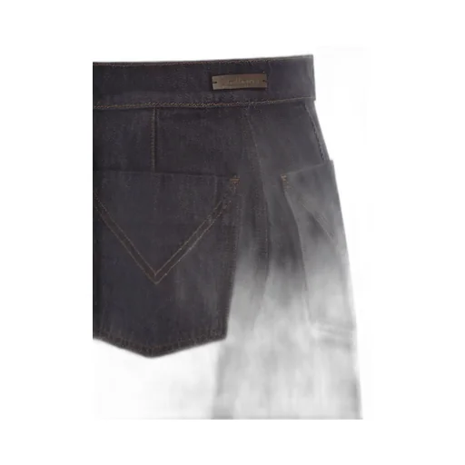 Max Mara Button Detailed Wide-Leg Jeans