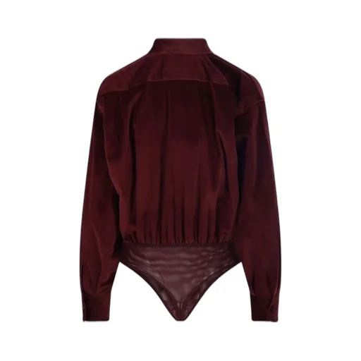 Max Mara Fertile Button-Up Long-Sleeved Top