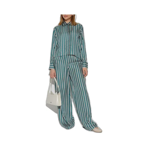 Max Mara Brama Striped Button-Up Shirt