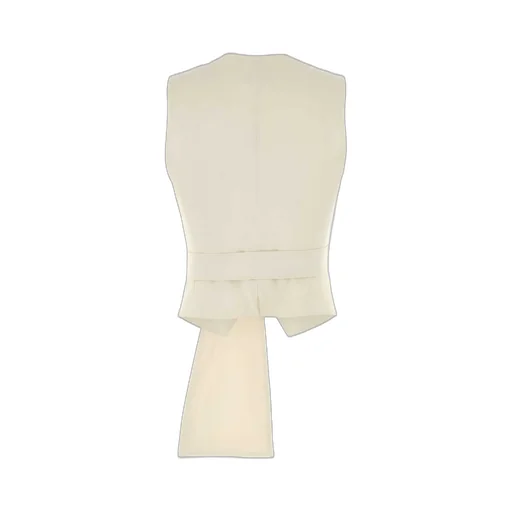 Max Mara Zampa Bow Detailed Gilet
