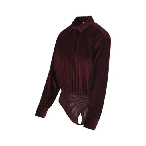 Max Mara Fertile Button-Up Long-Sleeved Top