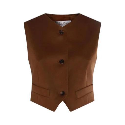 Max Mara Single-Breasted Vest