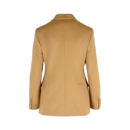 Max Mara Pesche Double-Breasted Long-Sleeved Blazer