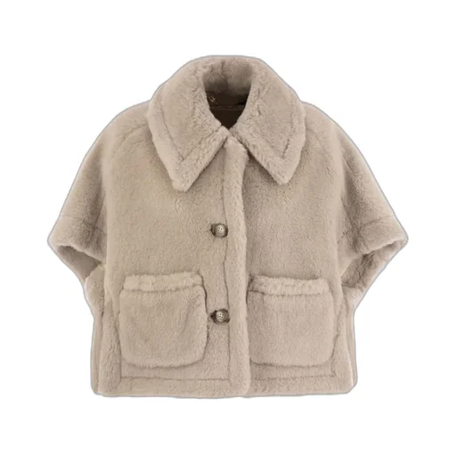 Max Mara Newterzo1 Button-Up Cape