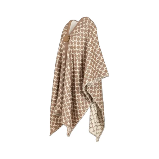 Max Mara Editti All-Over Patterned Cape