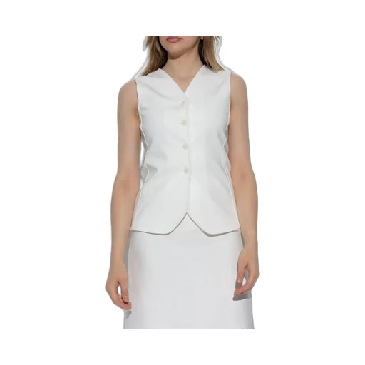 Max Mara Fornovo V-Neck Button-Up Gilet