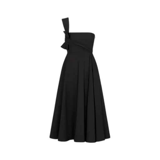 Mid-Length Asymmetric Dress