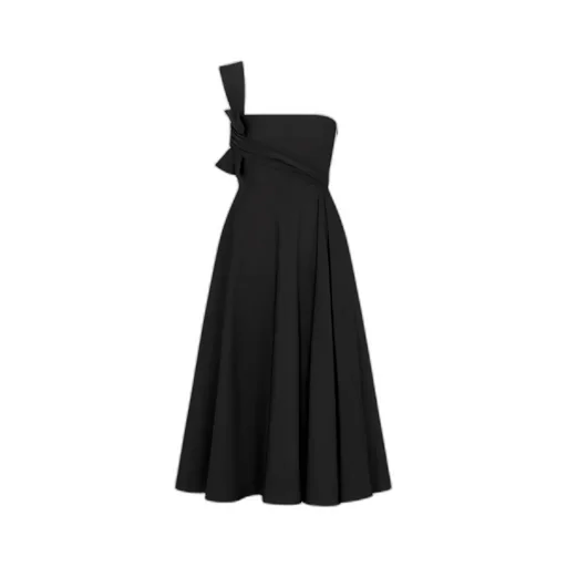 Mid-Length Asymmetric Dress