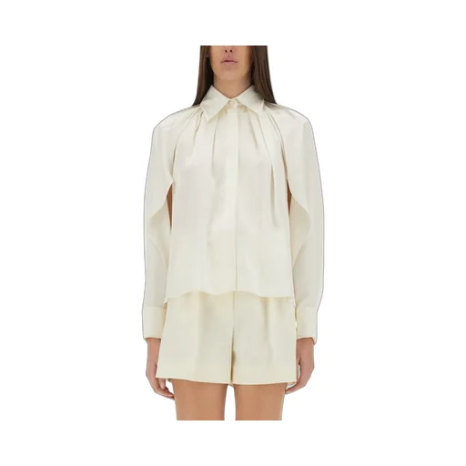 Max Mara Pianoforte Salice Cut-Out Shirt