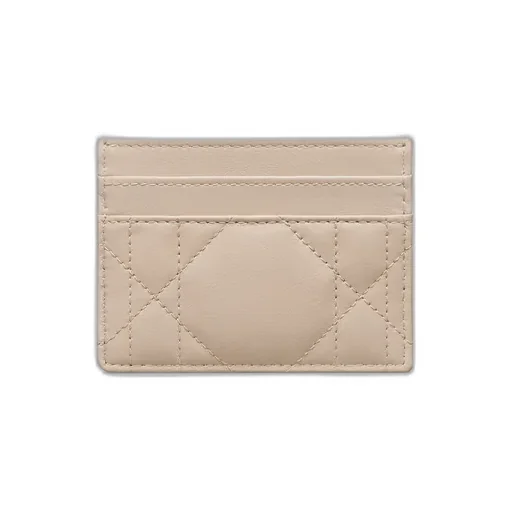 Dior Caro Freesia Card Holder With Crystals