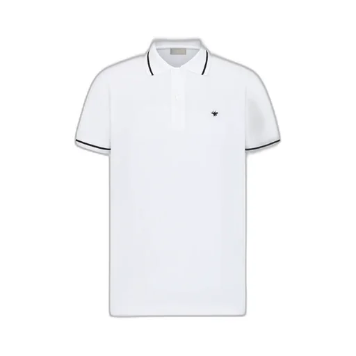 Polo Shirt With Bee Embroidery