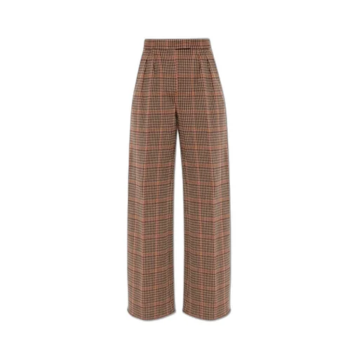 Max Mara Seggio Checked Trousers