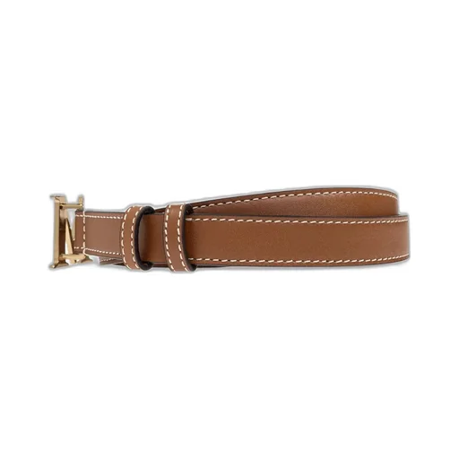 Max Mara Mclassic Logo Plaque Belt