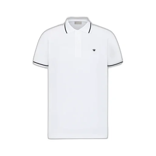 Polo Shirt With Bee Embroidery