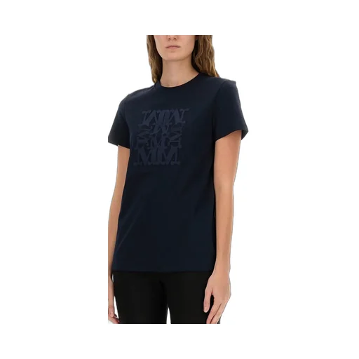Max Mara Logo Embroidered Crewneck T-Shirt