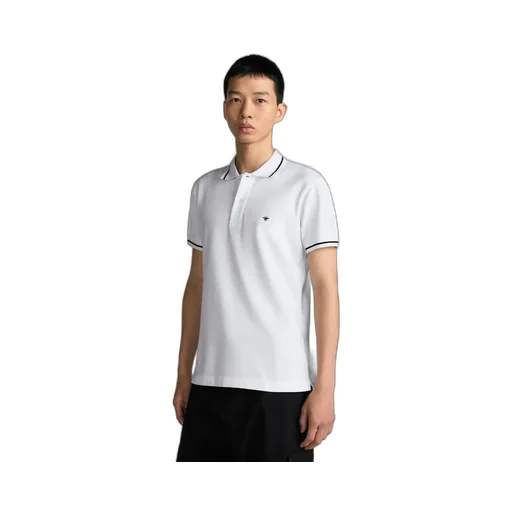 Polo Shirt With Bee Embroidery
