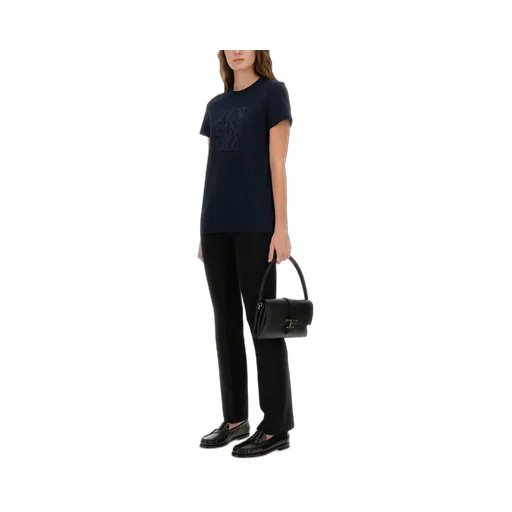 Max Mara Logo Embroidered Crewneck T-Shirt